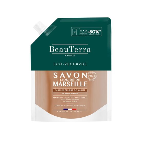  ŠĪ SVIESTA MARSEĻAS ŠĶIDRĀS ZIEPES ECO-REFILL 900ml